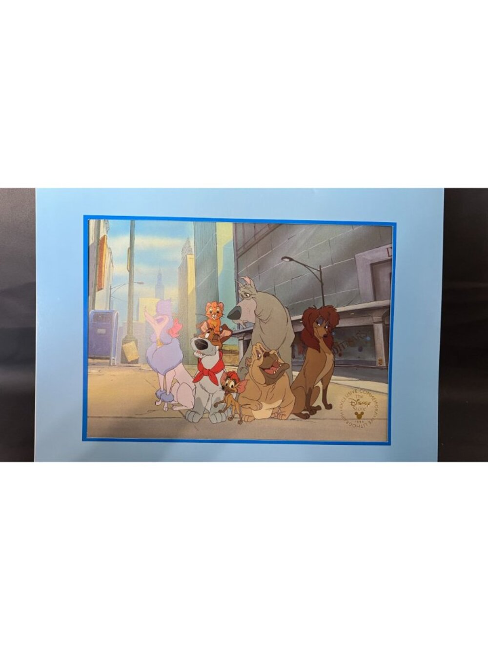 Disneys Oliver & Company 1996 Exclusive Commemorative Lithograph - Picture 2 of 5